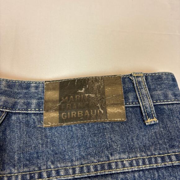 Marithe Francois Girbaud MFG Baggy Jeans Fade 34x32 Skater Y2K - Picture 4 of 16